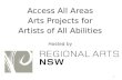 Access All Areas Arts Projects for Artists of All Abilities Hosted by 1.