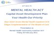 ACT HEALTH MENTAL HEALTH ACT Capital Asset Development Plan Your Health-Our Priority New Adult Acute Mental Health Inpatient Unit Stage 3 Implementation.