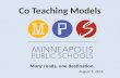 Co Teaching Models Many roads, one destination. August 5, 2014.