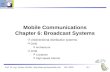 Prof. Dr.-Ing. Jochen Schiller,  SS026.1 Mobile Communications Chapter 6: Broadcast Systems  Unidirectional distribution.