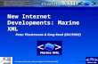 The Colour of Ocean Data, Brussels, Belgium, 25-27 November 2002 Slide 1 New Internet Developments: Marine XML Peter Pissierssens & Greg Reed (IOC/IODE)