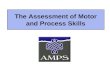 The Assessment of Motor and Process Skills. The Assessment of Motor and Process Skills (AMPS) An observational assessment Used to measure the quality.