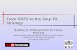 From DOTS to the Stop TB Strategy Building on Achievements for Future Planning Stop TB Partnership Symposium at the 37 th UNION World Conference on TB.
