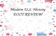 Modern U.S. History EOCT REVIEW WWII 1941-1945 Causes for American Involvement: Attack on Pearl Harbor by Japan.