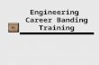 Engineering Career Banding Training. Training Agenda I.Career Banding Overview II.Introduction of Bands III.Competency Based Pay.