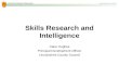 Lincolnshire Research Observatory  Skills Research and Intelligence Clare Hughes Principal Development Officer Lincolnshire County.