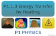 P1.1.3 Energy Transfer by Heating Mr D Powell. Mr Powell 2012 Index Connection Connect your learning to the content of the lesson Share the process by.
