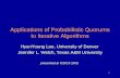 1 Applications of Probabilistic Quorums to Iterative Algorithms HyunYoung Lee, University of Denver Jennifer L. Welch, Texas A&M University presented at.