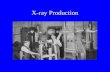 X-ray Production. kVp KINETIC ENERGY OF ELECTRONS.