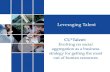 Leveraging Talent CU*Talent: Evolving on social aggregation as a business strategy for getting the most out of human resources