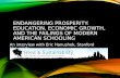ENDANGERING PROSPERITY: EDUCATION, ECONOMIC GROWTH, AND THE FAILINGS OF MODERN AMERICAN SCHOOLING An interview with Eric Hanushek, Stanford University.