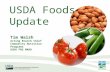 USDA Foods Update Tim Walsh Acting Branch Chief Community Nutrition Programs USDA FNS MARO.