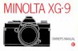 Minolta XG-9 - Manual