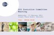 GS1 Executive Committee Meeting Wednesday, 15 February 2012 Crowne Plaza Hotel, Brussels Time: 08h30-12h30 1.