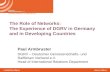 Contact@e-mfp.eu  The Role of Networks: The Experience of DGRV in Germany and in Developing Countries Paul Armbruster DGRV – Deutscher Genossenschafts-