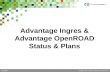 Ca.com Copyright 2002, Computer Associates International, Inc Advantage Ingres & Advantage OpenROAD Status & Plans.