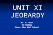 UNIT XI JEOPARDY Mr. H. Mayo US History Mount Airy High School.