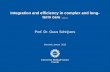 Integration and efficiency in complex and long- term care ….. Prof. Dr. Guus Schrijvers Denmark, januari 2010.