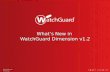 What’s New in WatchGuard Dimension v1.2 WatchGuard Training.