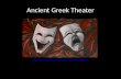 Ancient Greek Theater .