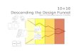10+10 Descending the Design Funnel Chapter 1.4 in Sketching User Experiences: The Workbook.