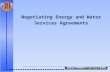Negotiating Energy and Water Services Agreements.