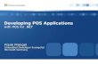 Developing POS Applications with POS for.NET Frank Prengel Embedded Developer Evangelist Microsoft Germany.