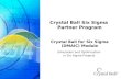 Simulation and Optimization in Six Sigma Projects Crystal Ball Six Sigma Partner Program Crystal Ball for Six Sigma (DMAIC) Module.