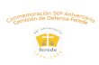 Indice Conmemoración 50º aniversario Comisión de Defensa-Ferede Presentación y saludo Antecedentes Intolerancia Tolerancia Libertad Cooperación.