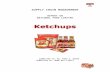 Report - Supply Chain Management SCM - National Foods - Ketchup