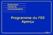 Fonds pour létude de lenvironnement Programme du FEE Aperçu Octobre 2010.