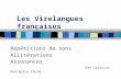 Les Virelangues françaises Répétitions de sons Allitérations Assonances Par Cristina Roncaglia Sturm.