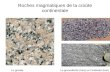 Roches magmatiques de la croûte continentale Le graniteLe granodiorite (haut) et landésite (bas)