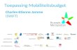 Toepassing Mobiliteitsbudget Charles-Etienne Jamme (SWIFT)