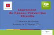 Lancement du Réseau Prévention Picardie 1 ère réunion de réseau Amiens, le 17 février 2011.
