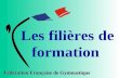 Fédération Française de Gymnastique Les filières de formation.