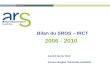 Bilan du SROS – IRCT Jeudi 9 février 2012 Docteur Brigitte THEVENIN-LEMOINE 2006 - 2010.