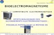 BIOELECTROMAGNETISME SANTE et COMPATIBILITE ELECTROMAGNETIQUE EFFETS BIOLOGIQUES DES RAYONNEMENTS ELECTROMAGNETIQUES : POSSIBLES PATHOLOGIES et MOYENS.