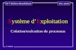 S. Domas Système dExploitation Création/exécution de processus 1ère annéeIUT Belfort-Montbéliard.