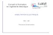 Conseil et formation en ingénierie électrique HABILITATION ELECTRIQUE B2V - BR Personnel d'intervention.
