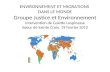 ENVIRONNEMENT ET MIGRATIONS DANS LE MONDE Groupe Justice et Environnement Intervention de Colette Lespinasse Soeur de Sainte Croix, 19 Fevrier 2012.