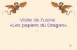 Visite de lusine «Les papiers du Dragon» - Visite de lusine «Les papiers du Dragon» -
