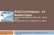 Bibliothèques et Numérique Journée Doctorants DEG-LSH, avril 2014 Université de La Réunion en 2014 DOCT / UR 02.04.2014 Les Bibliothèques de lUniversité