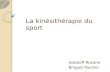 La kinésithérapie du sport Sokoloff Roxane Briquet Pauline 1.