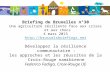 Briefing de Bruxelles n°30 Une agriculture résiliente face aux crises et aux chocs 4 mars 2013  Développer la résilience communautaire.