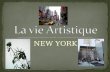 NEW YORK. Introduction La peinture à New York Introduction La peinture à New York New York au cinéma.