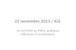 22 novembre 2013 / IGS De la PLAFA au PAFA, quelques réflexions dun président.