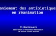Maniement des antibiotiques en réanimation Ph Montravers Département d'Anesthésie-Réanimation CHU Bichat Claude Bernard.