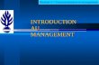 INTRODUCTION AU MANAGEMENT Module 1 – Commandement et management.