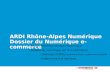 P.1 | 21/05/2014 ARDI Rhône-Alpes Numérique Dossier du Numérique e-commerce ARDI / ARDI Rhône-Alpes Numérique Dossier du numérique sur le e-commerce Quelques.
